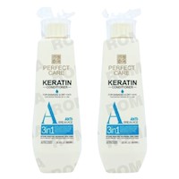 PACK 2 ACONDICIONADOR KERATINA 3 EN 1 800ML PERFECT CARE