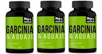 Pack 03 Frascos Garcinia&Aguaje 100 Capsulas Mujer Aguaje