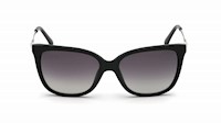 Lentes De Sol Swarovski Shiny Black/gradient Smoke