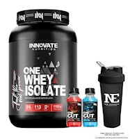 INNOVATE NUTRITION ONE WHEY ISOLATE 1.100 KG. CHOCOLATE + SHAKER