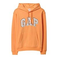 POLERA GAP CON CAPUCHA NARANJA TALLA L