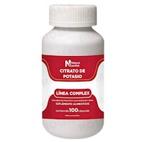 CITRATO DE POTASIO COMPLEX 500MG NATURA ZENLAB
