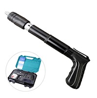 Pistola de Clavos Remachadora Ajustable con Accesorios y Kit de Seguridad