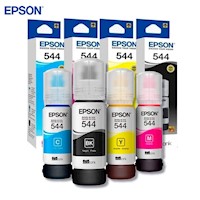 Tintas 544 Epson Juego Completo Presentacion Original