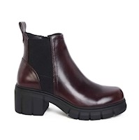 BOTIN MUJER STHEF CASUAL VINO 8109