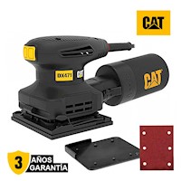 Lijadora Orbital Industrial Caterpillar DX471 1/4" Pliego 240W 103x110mm