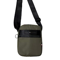 Morral Reporter Bag Tommy Hilfiger para Hombre - Verde