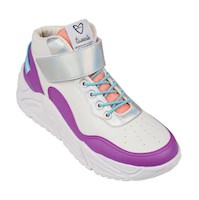 Zapatilla trendy para niña 556010 BLANCO