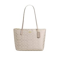 Cartera Tote Coach Fiona CW396 - Champagne