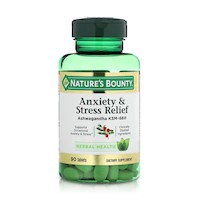Ashwagandha KSM-66 (90 Tabletas) – Nature’s Bounty
