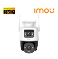 Cámara Seguridad Wi-Fi IMOU CRUISER DUAL 5MP + 5MP 360° Noche Color