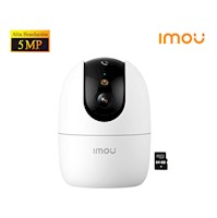 Cámara Seguridad Imou Ranger 2 Pro 5MP Visión 360 Botón Llamada App Detección Ruido 64GB