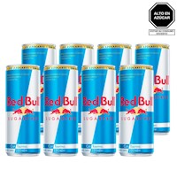 Packx2 Red Bull Energizante Sugarfree 4 Latas 250 Ml