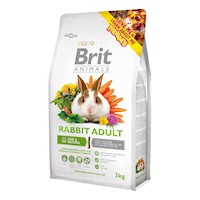 Comida para Conejo Adulto Brit Animals Natural 3kg