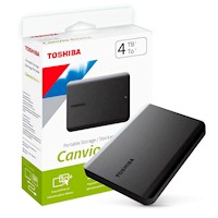 Disco Duro Externo Toshiba Canvio Basics Usb 3.0 Negro 4 Tb
