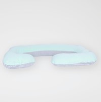 COJÍN MULTIFUNCIONAL - ALMOHADA DE EMBARAZO V.AGUA RAYAS