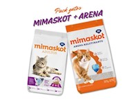 PACK GATOS MIMASKOT 13 KG + ARENA 20 KG