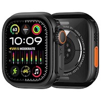 Case Para Apple Watch Ultra y Ultra 2 49mm Metal Negro Clasico