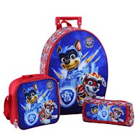 Set Maleta Escolar EVA 3D Paw Patrol H -Scool Ranger