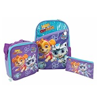 Set Maleta Escolar EVA 3D Paw Patrol Cat Pack - Scool Ranger