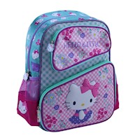 Mochila Escolar Hello EVA 3D Kitty Velvet - Scool Magic    