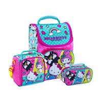 Set Mochila Escolar Hello Kitty & Friends - Scool Magic