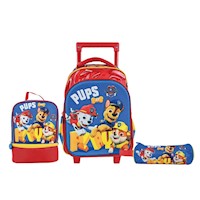 Set Mochiruedas Escolar 3D Paw Patrol H - Scool Magic