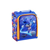 Lonchera Escolar 3D Metallic Sonic Movie - Scool Magic