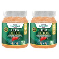 PACK 2 GOMITAS HEPA DETOX 130UND SOTTCORLABS