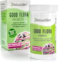 NaturalSlim Good Flora Probioticos  60 Caps