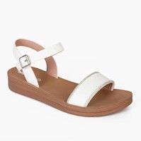 SANDALIA MUJER STHEF CASUAL BLANCO 8017