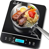 cocina de inducción de 1800 W con sensor LCD táctil,