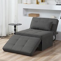 Sofá cama 4 en 1 plegable multifunción de lino BIGSYY