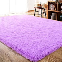 Tapetes Decorativos o Alfombras supersuaves morado