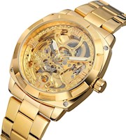 Reloj Forsining Hombre Automático Dorado FOR-22