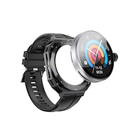 RELOJ DEPORTIVO INTELIGENTE HOCO Y14 VERSIÓN LLAMADA BLACK