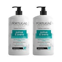 PACK 2 QUINUA & AVENA CREMA CORPORAL 700G PORTUGAL