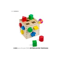 Cubo para Encajar para Estimulación Temprana