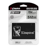 Disco Sólido Kingston KC600 512GB SSD 2.5" Cifrado 256bits SKC600/512G