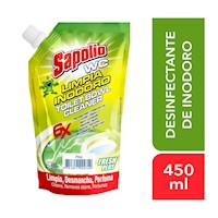 Limpia Inodoro Sapolio Fresh Plus Pino 450 ml