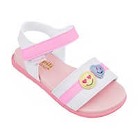 Sandalia casual para niña 639055 BLANCO
