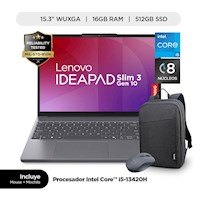 Laptop Lenovo IdeaPad Slim 3i 15.3" Intel Core i5 512GB 16GB WUXGA