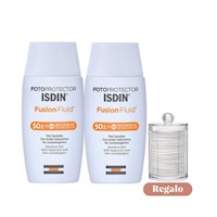 Duo ISDIN Fotoprotección Fusión Fluid SPF 50 x2