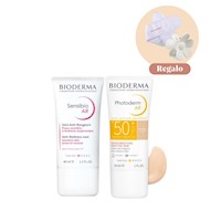 Pack Bioderma Fotoprotección + Limpieza + Hidratación para Pieles Sensibles