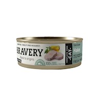 Bravery Merluza Gatos Esterilizados Lata 70gr