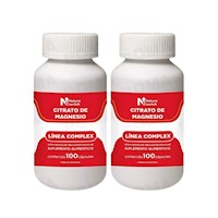 PACK 2 CITRATO DE MAGENSIO COMPLEX 800MG NATURA ZENLAB