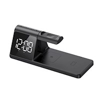 BASE DE CARGA INALAMBRICA 3 EN 1 HAVIT W3042 - NEGRO
