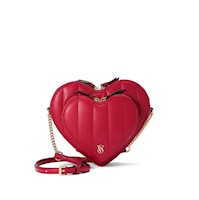 Cartera Crossbody Victoria Secret Double Heart - Rojo