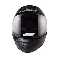 Casco de Moto Para Adulto Unisex LS2 Single Mono FF352 Talla M Negro Brilloso