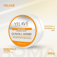 FACE MASK QUINUA & MIEL 200G YELAVÉ